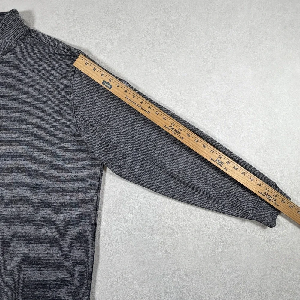 FootJoy Mens XXL Trump National Charlotte Quarter Zip Pullover Gray Heather